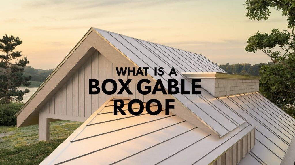 What is a Box Gable Roof and Why Choose It