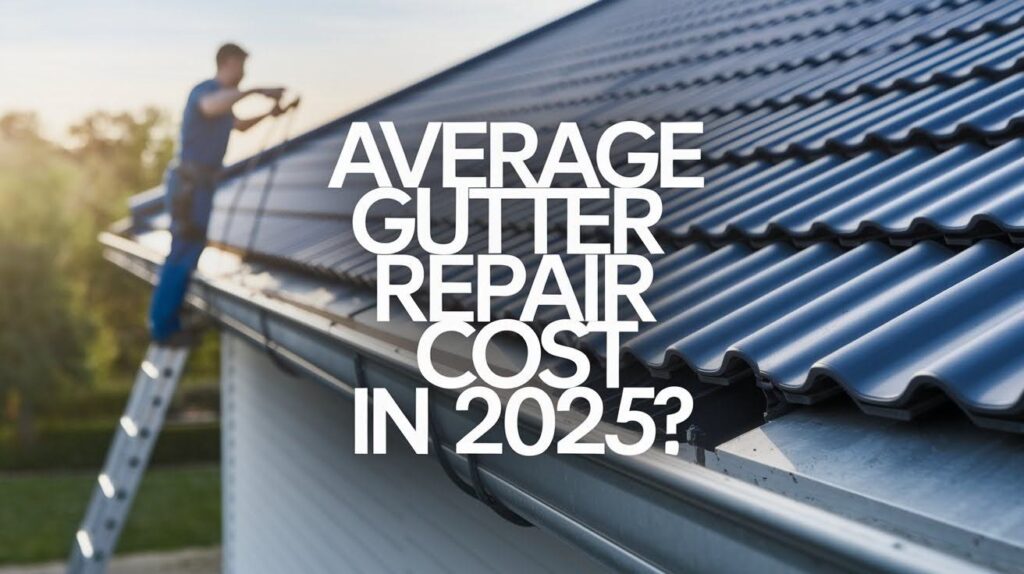 What’s the Average Gutter Repair Cost in 2025