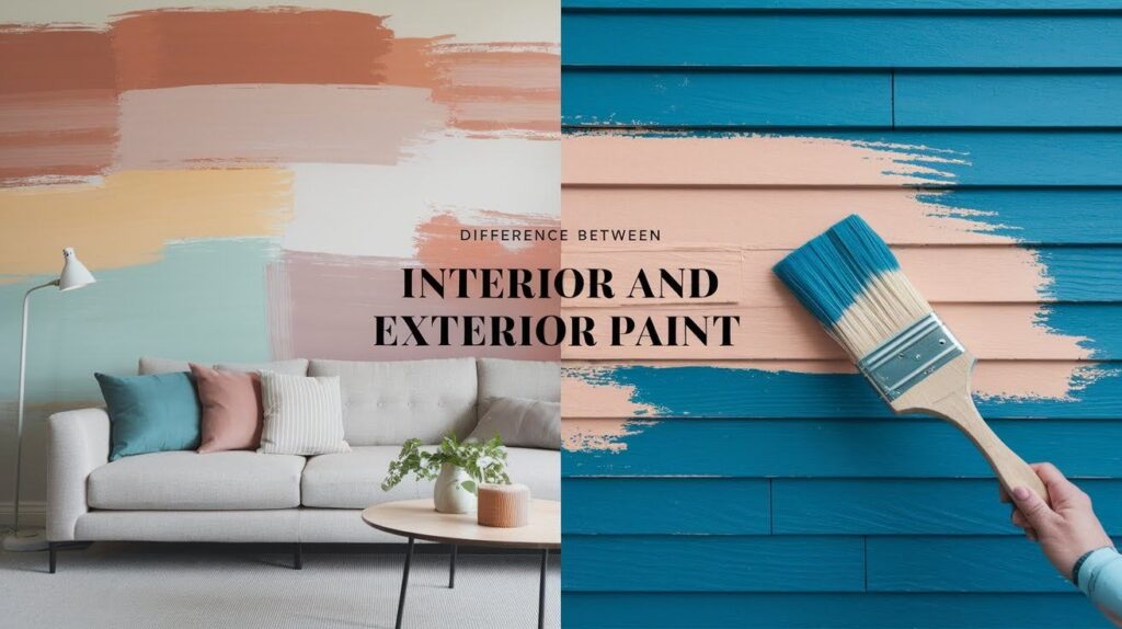 What’s the Difference Between Interior and Exterior Paint
