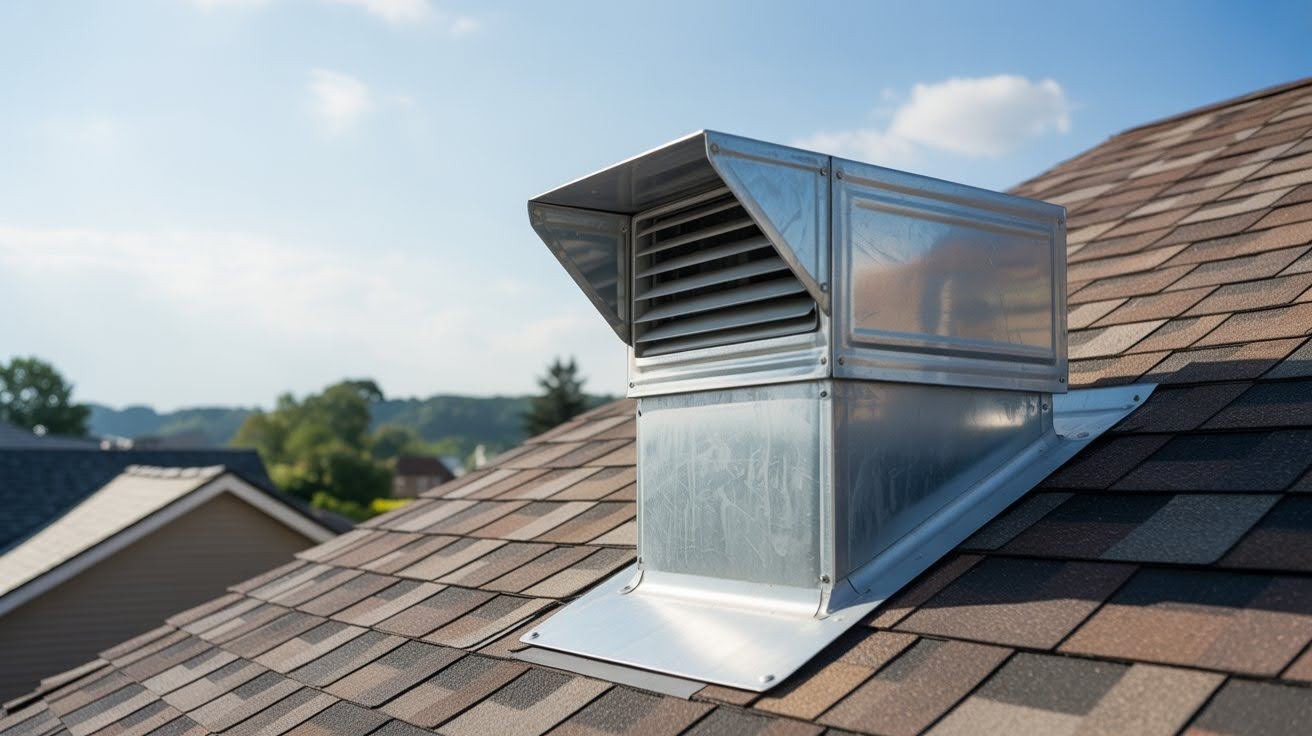 Why Dryer Vents Are Installed on Roofs