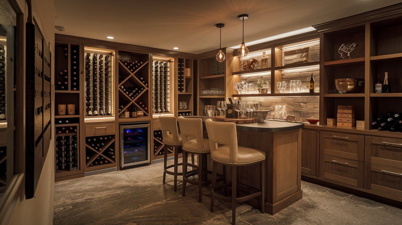  Wine Cellar or Bar Area
