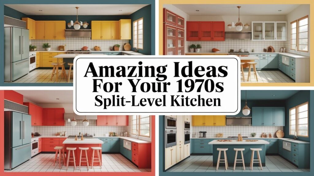 11 Amazing Ideas for Your 1970s Split-Level Kitchen