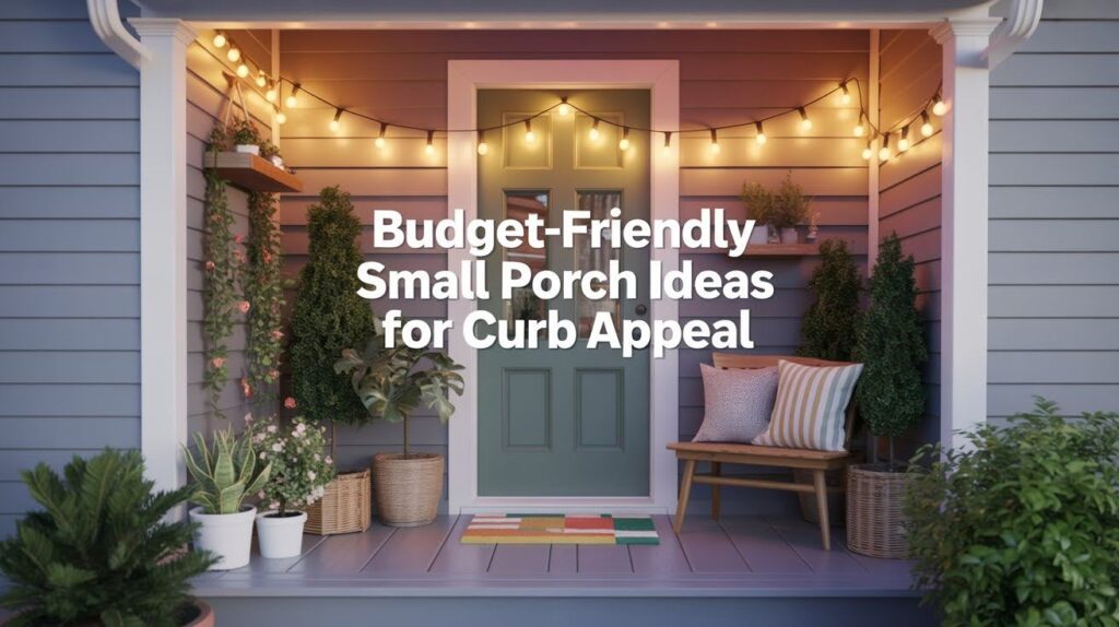 11 Budget-Friendly Small Porch Ideas for Curb Appeal