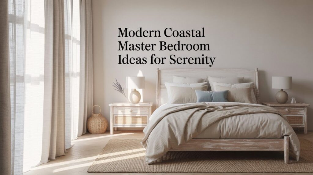 11 Modern Coastal Master Bedroom Ideas for Serenity