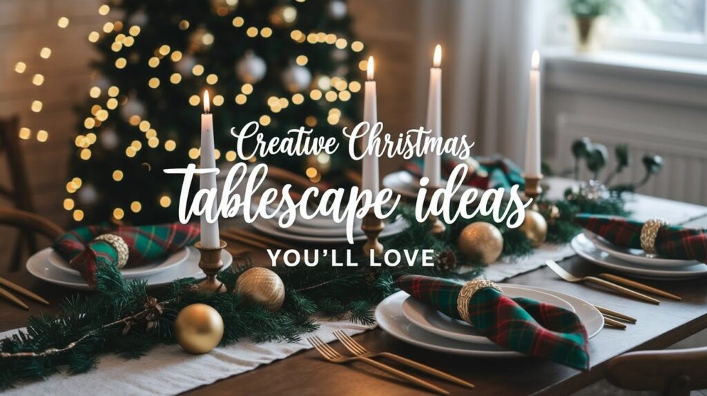 31 Creative Christmas Tablescape Ideas You’ll Love