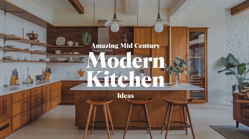 43 Amazing Mid Century Modern Kitchen Ideas