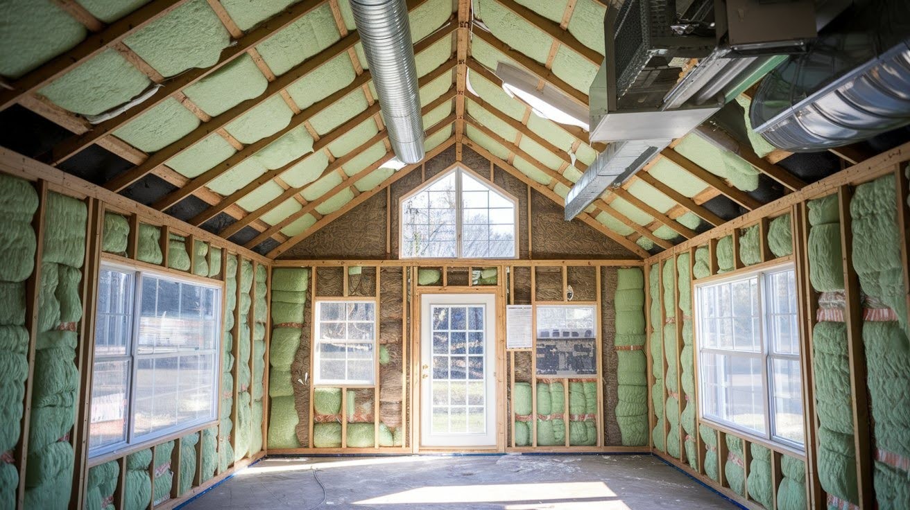 Add Insulation, Windows, And HVAC