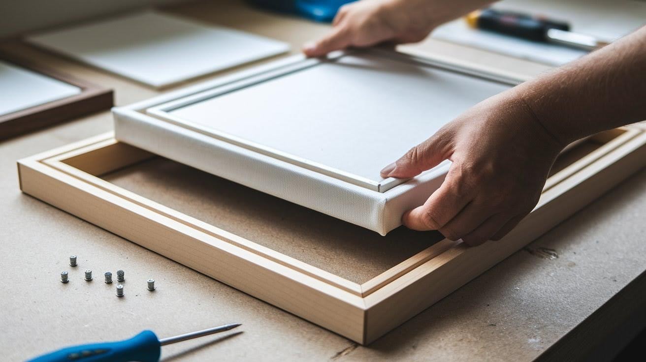 Attach the Canvas