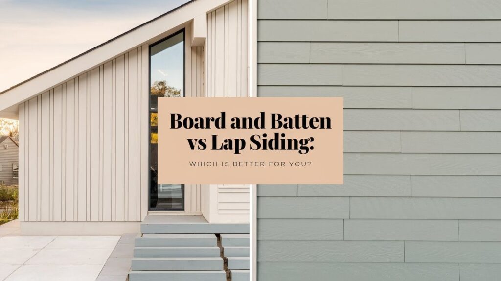 Board and Batten vs Lap Siding