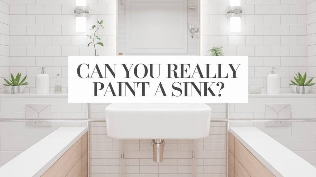 Can You Really Paint a Sink
