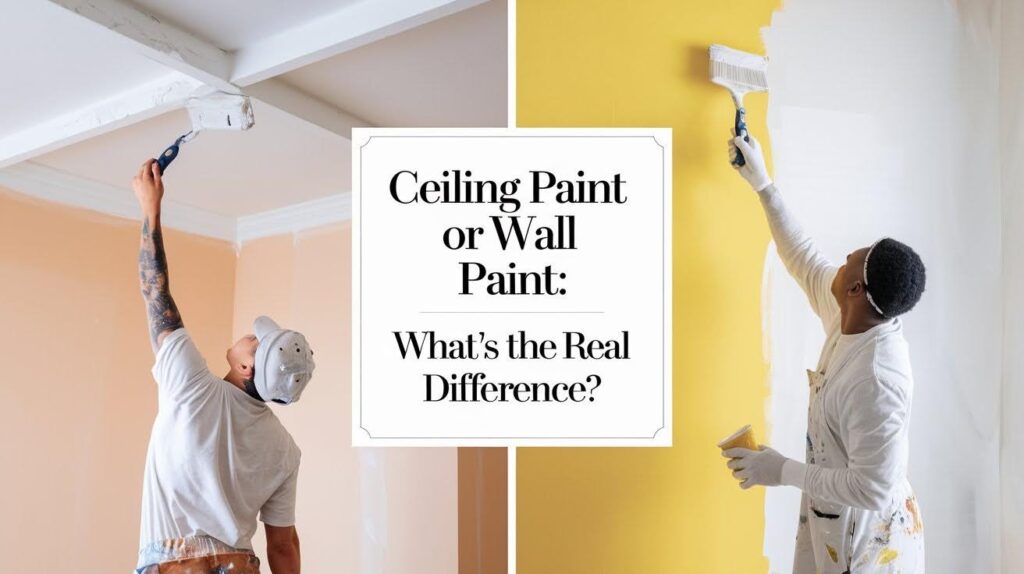Ceiling Paint or Wall Paint