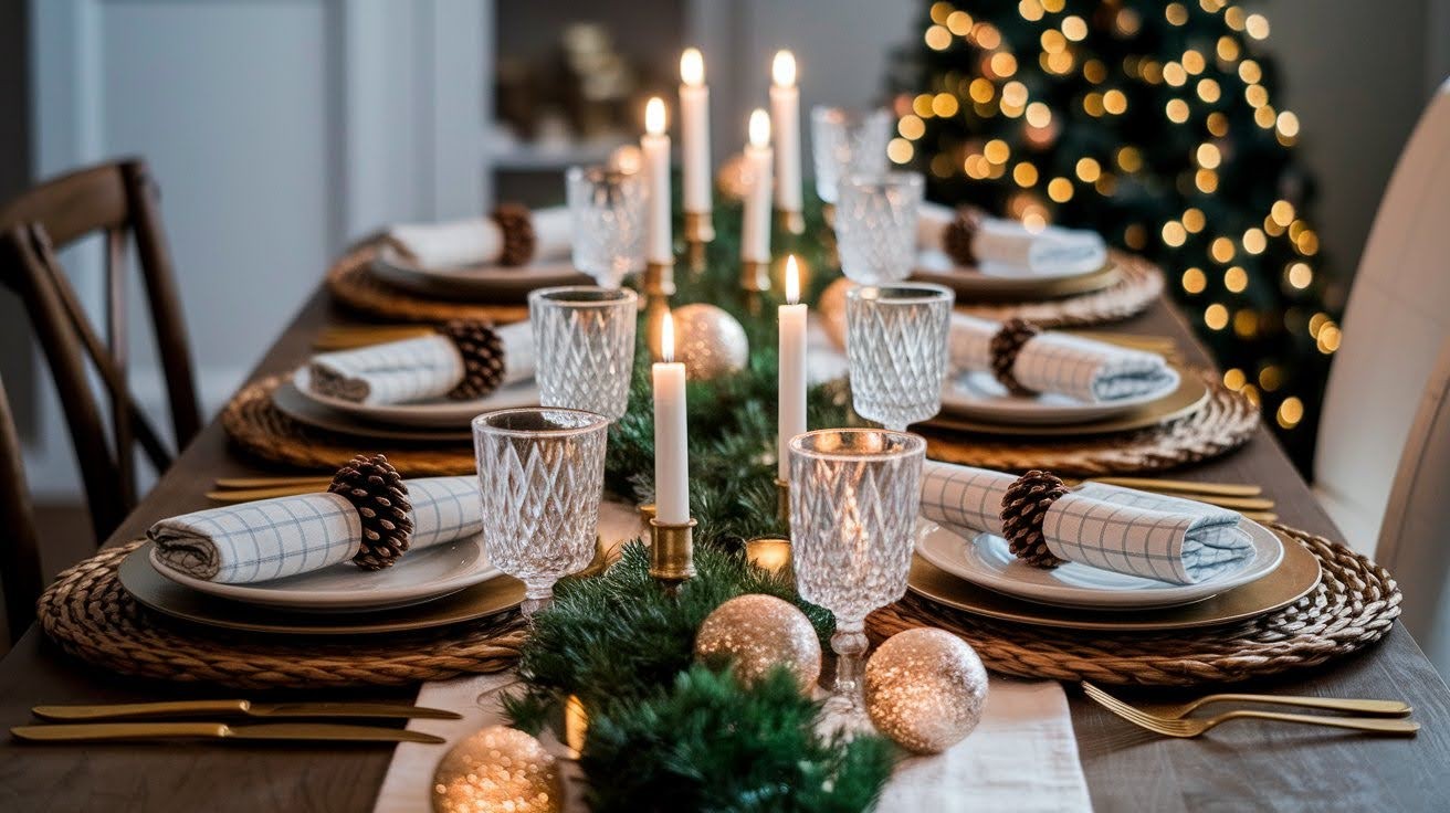Classic & Timeless Christmas Tablescapes
