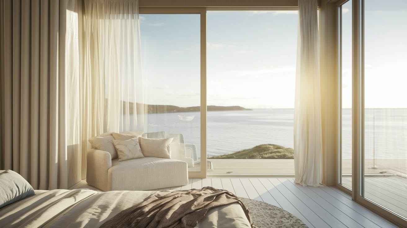 Cozy Sitting Area with a Coastal Touch