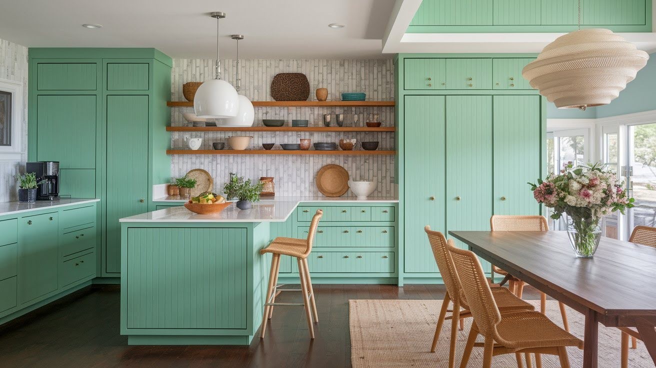 Extend Cabinetry with a Buffet Wall
