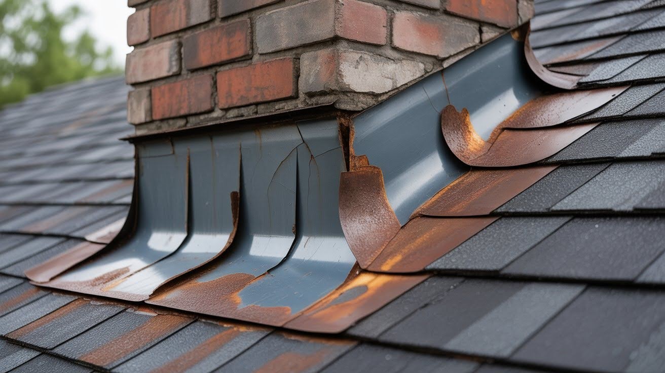 Flashing Damage Around Chimneys, Skylights, and Vents