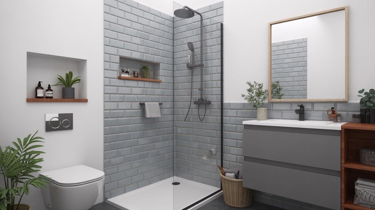 Grey Metro Tiles