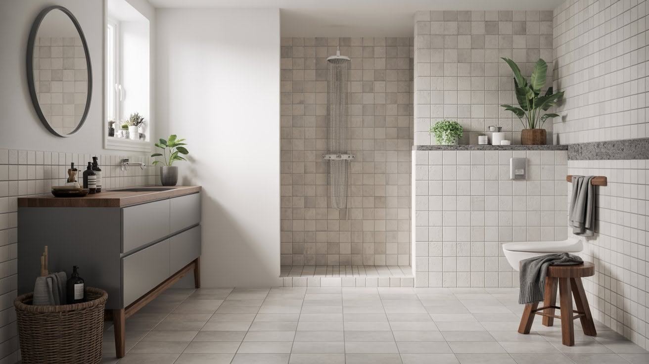 Grey Porcelain Tiles
