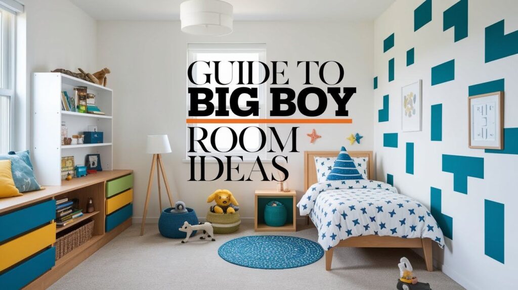 Guide to 9 Big Boy Room Ideas