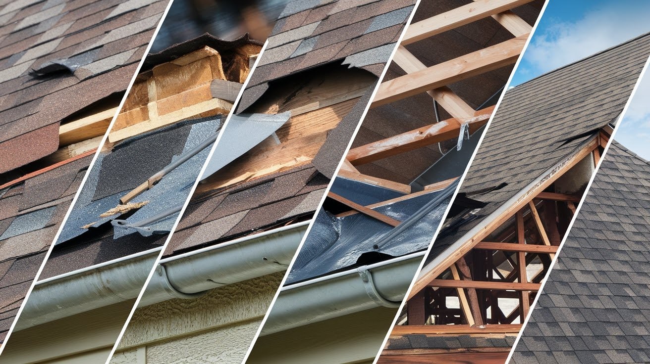 Hail Damage Roof Repair Cost by Repair Type
