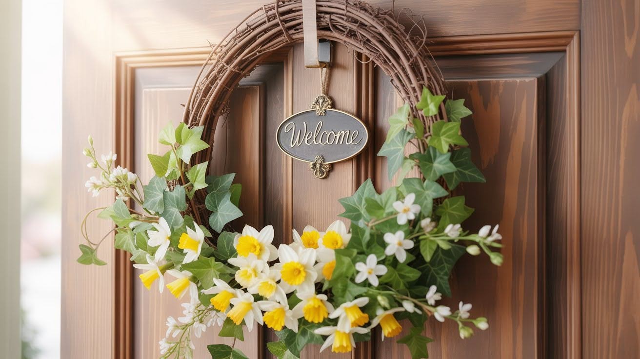 Hang a Wreath or Seasonal Decor