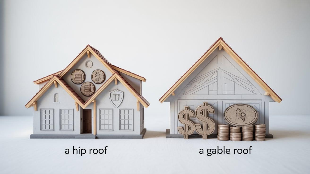 Hip Roof vs. Gable Roof