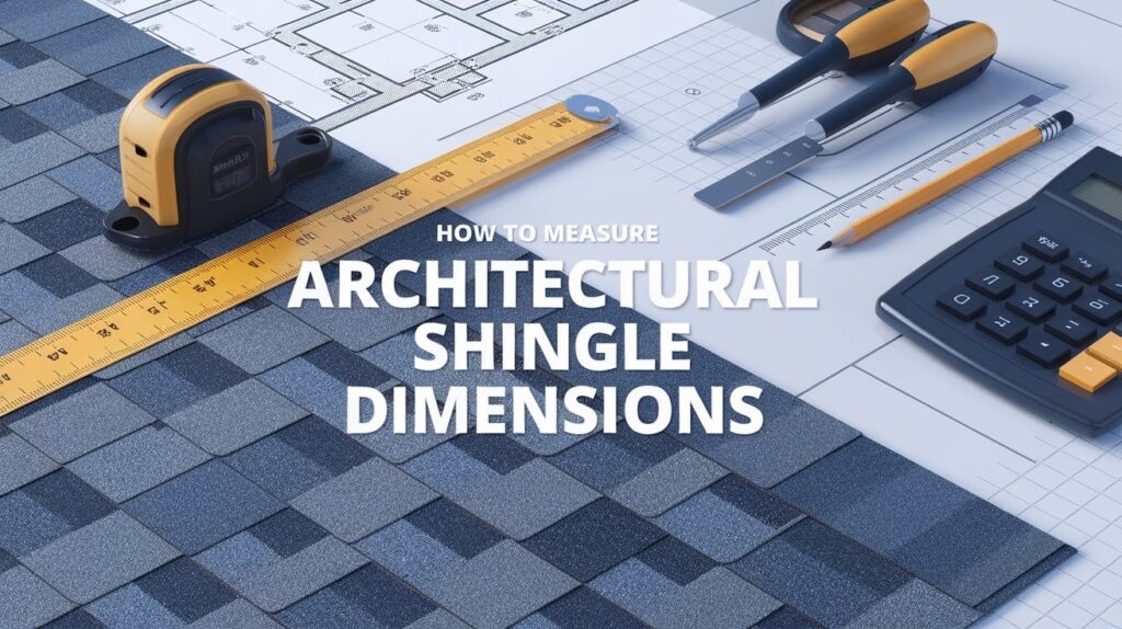 How to Measure Architectural Shingle Dimensions