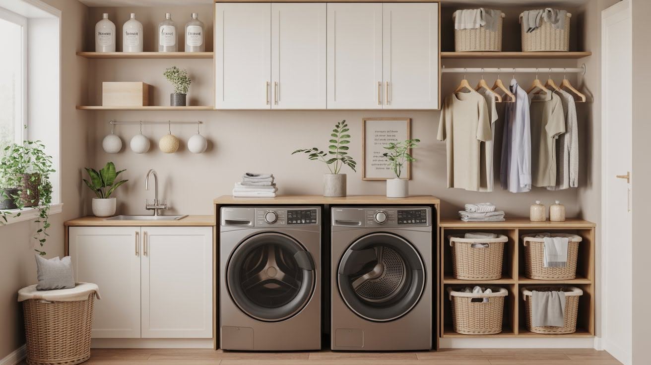 How to Set Up an Efficient Laundry Room