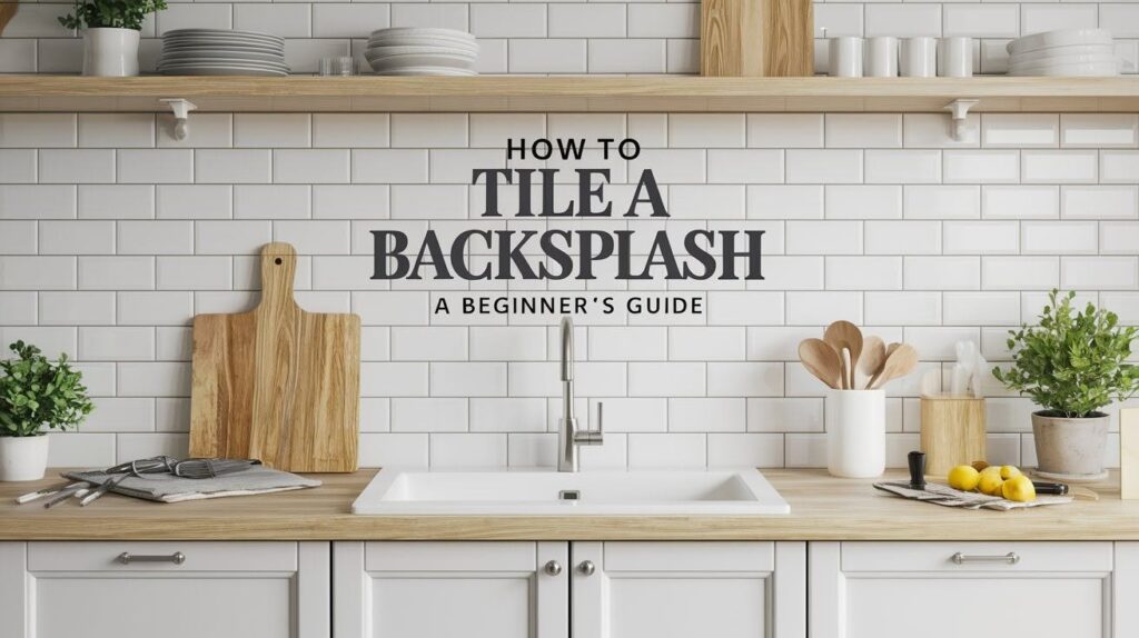 How to Tile a Backsplash