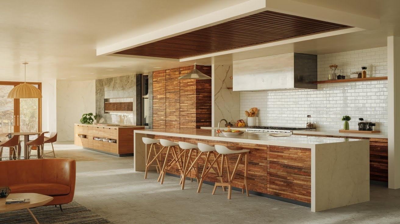  Install a Spacious Kitchen Island