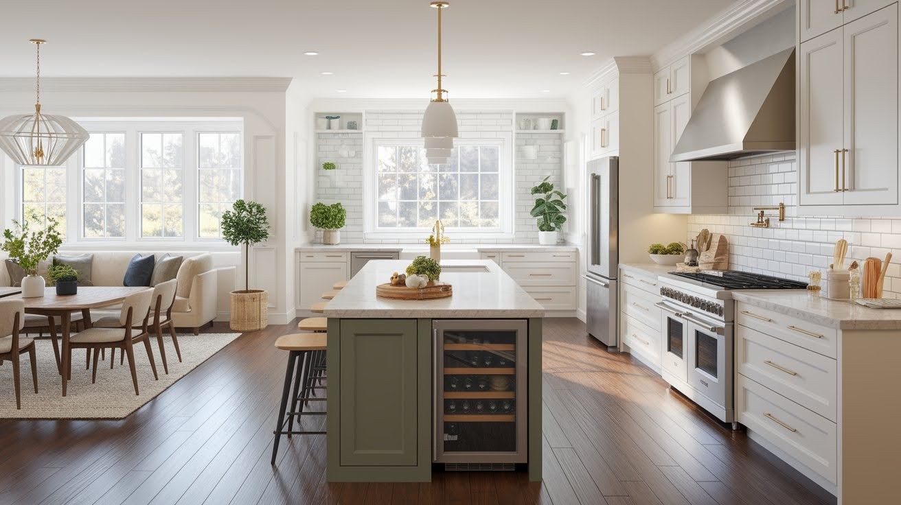 Kitchen Walkways and Traffic Flow