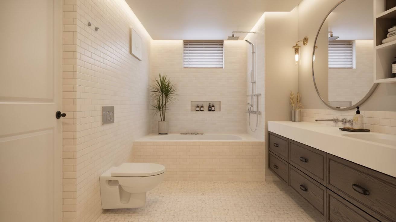 Luxury Basement Bathroom Designs