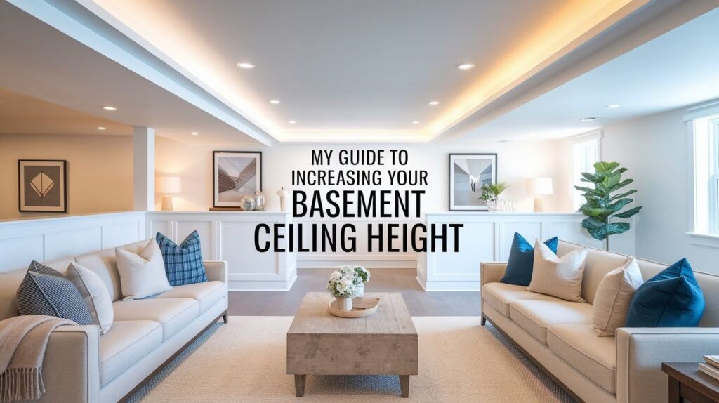 My Guide to Increasing Your Basement Ceiling Height