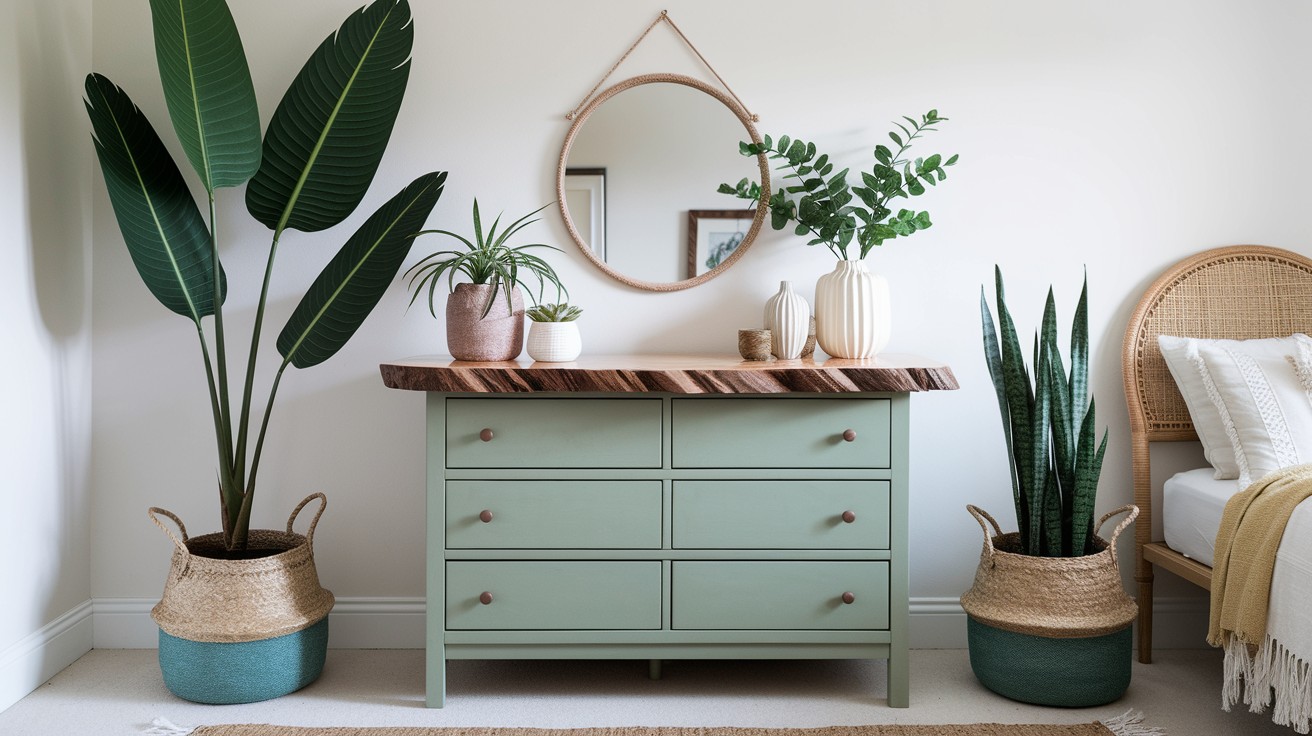 Nature-Inspired & Earthy Dresser Ideas
