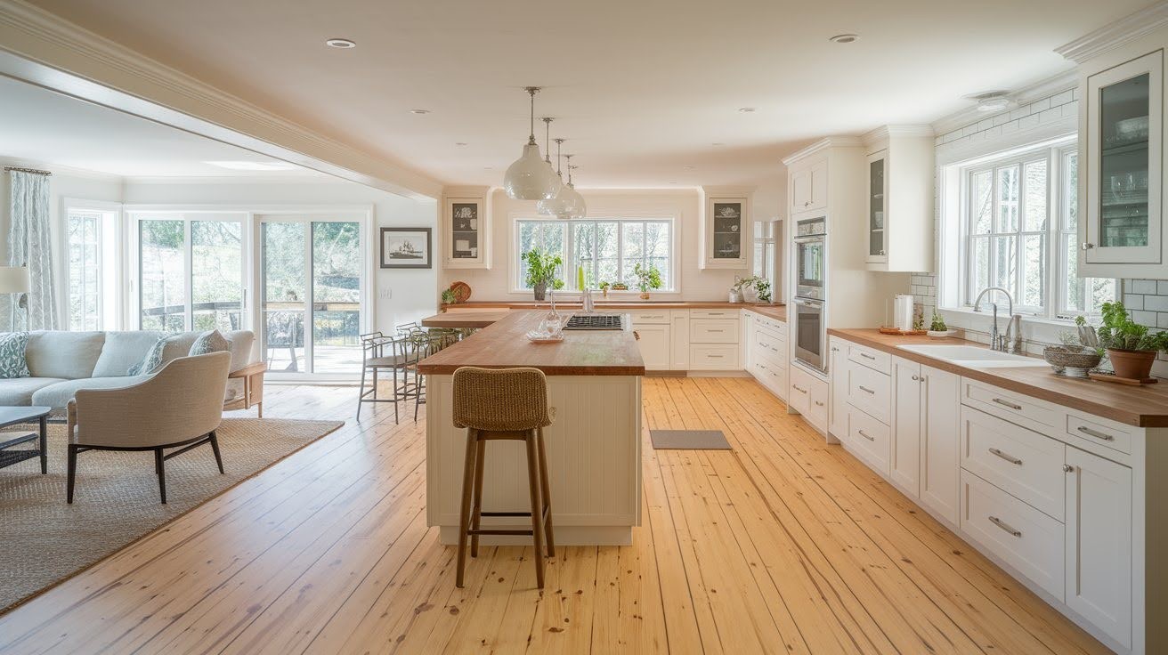 Refinish Hardwood Floors for Continuity