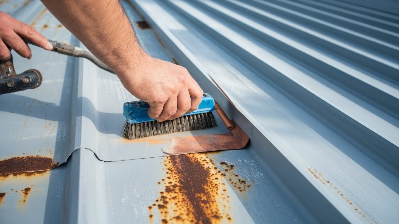 Remove Old Paint, Rust, And Debri