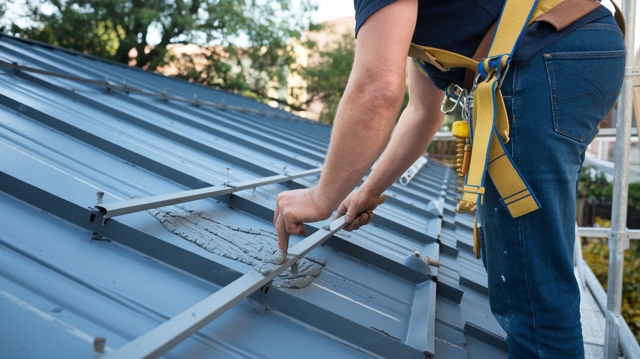Repair Roof Damage Before Paintin