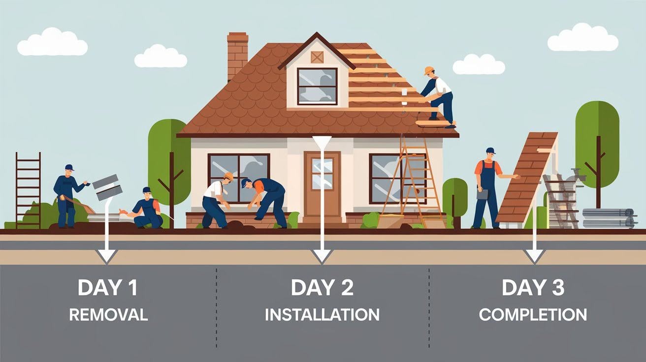 Roof Replacement Timeline