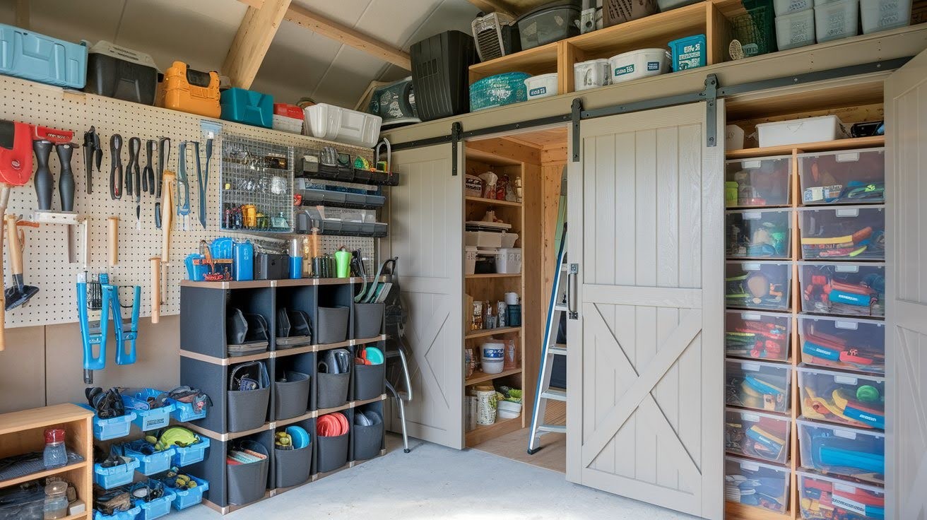 Shed Interior Ideas for Storage