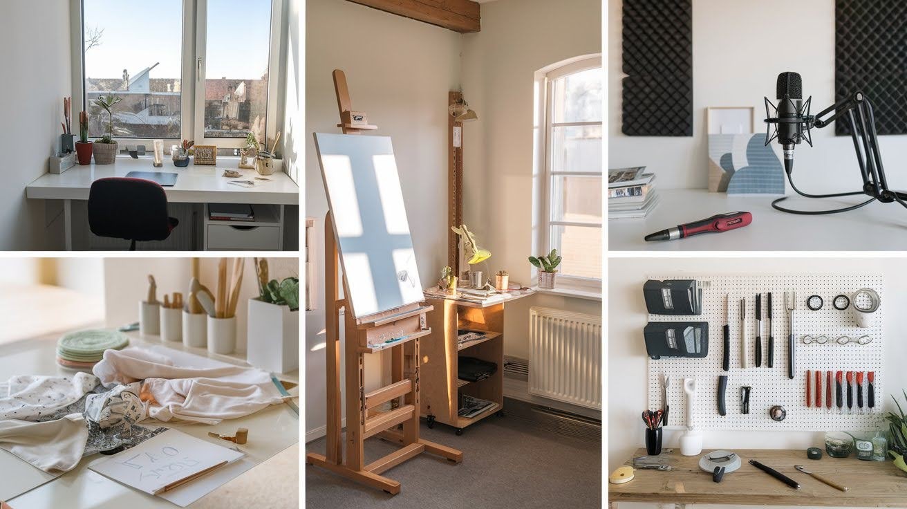 Shed Interiors for Work & Creativity