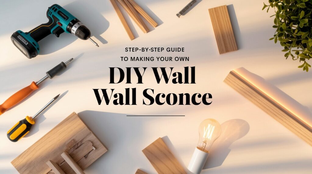 Step-by-Step Guide to Making Your Own DIY Wall Sconce