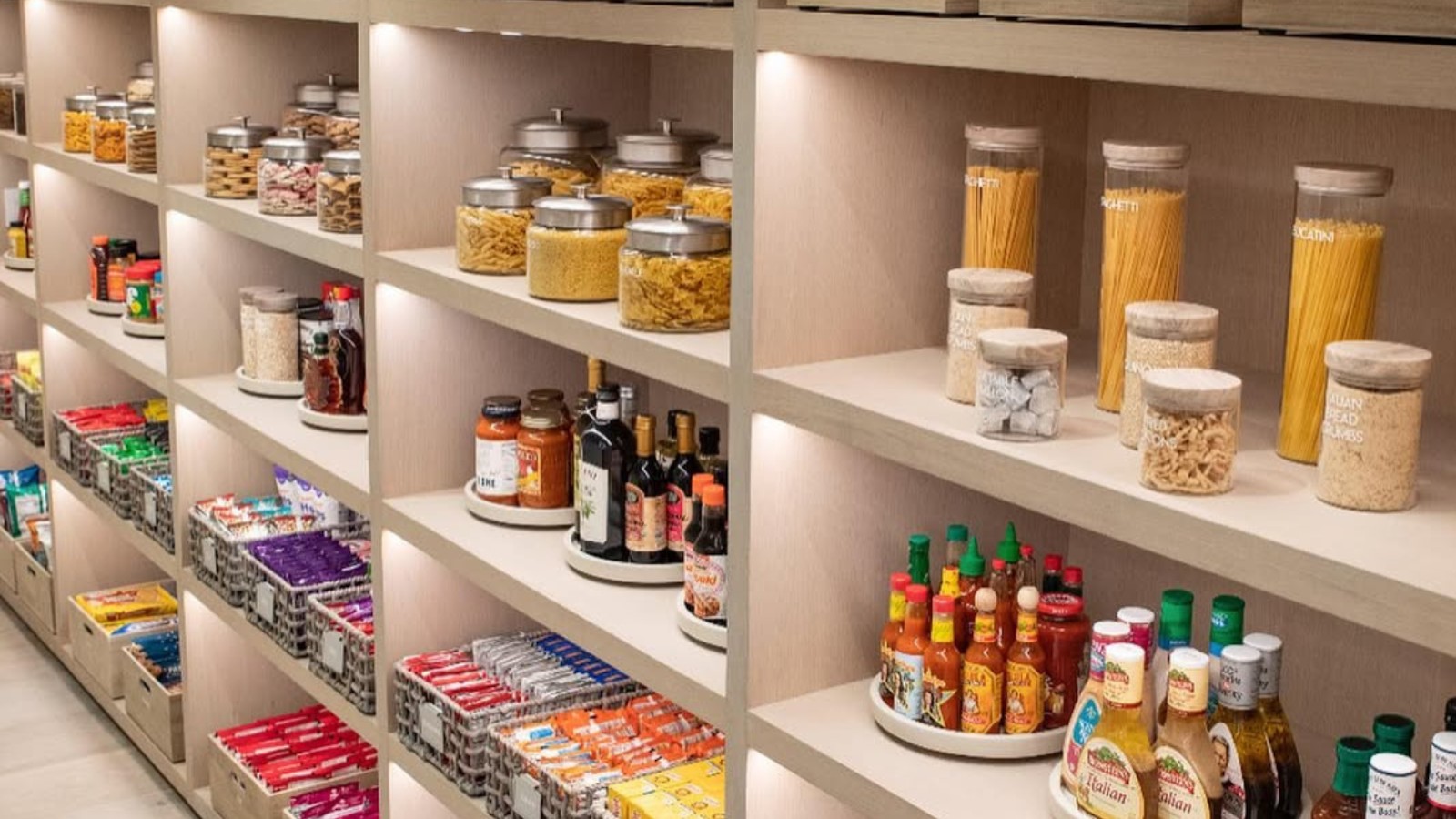 The Famous Pantry Setup