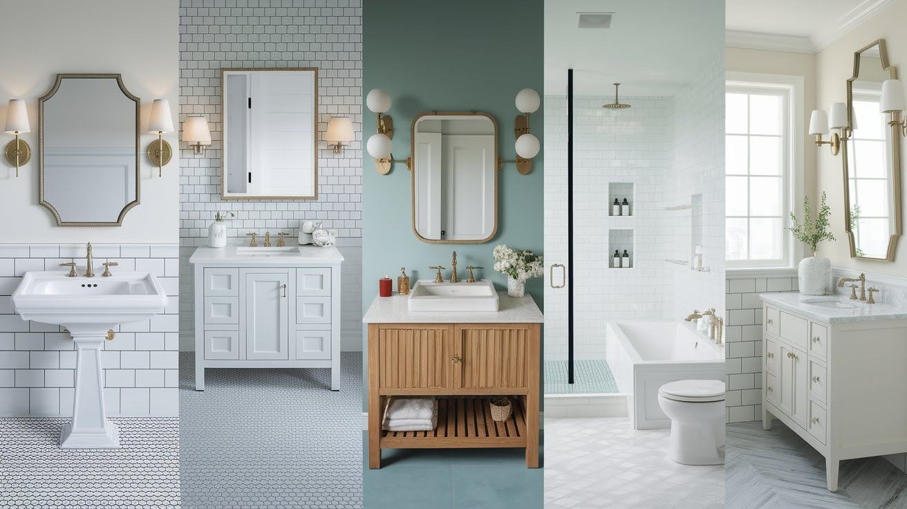 Types of Bathroom Vanities by Installation Style