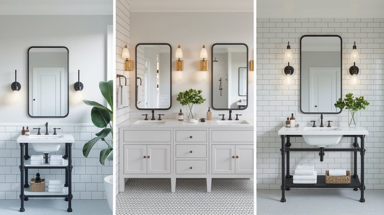 Types of Bathroom Vanities by Sink Configuration