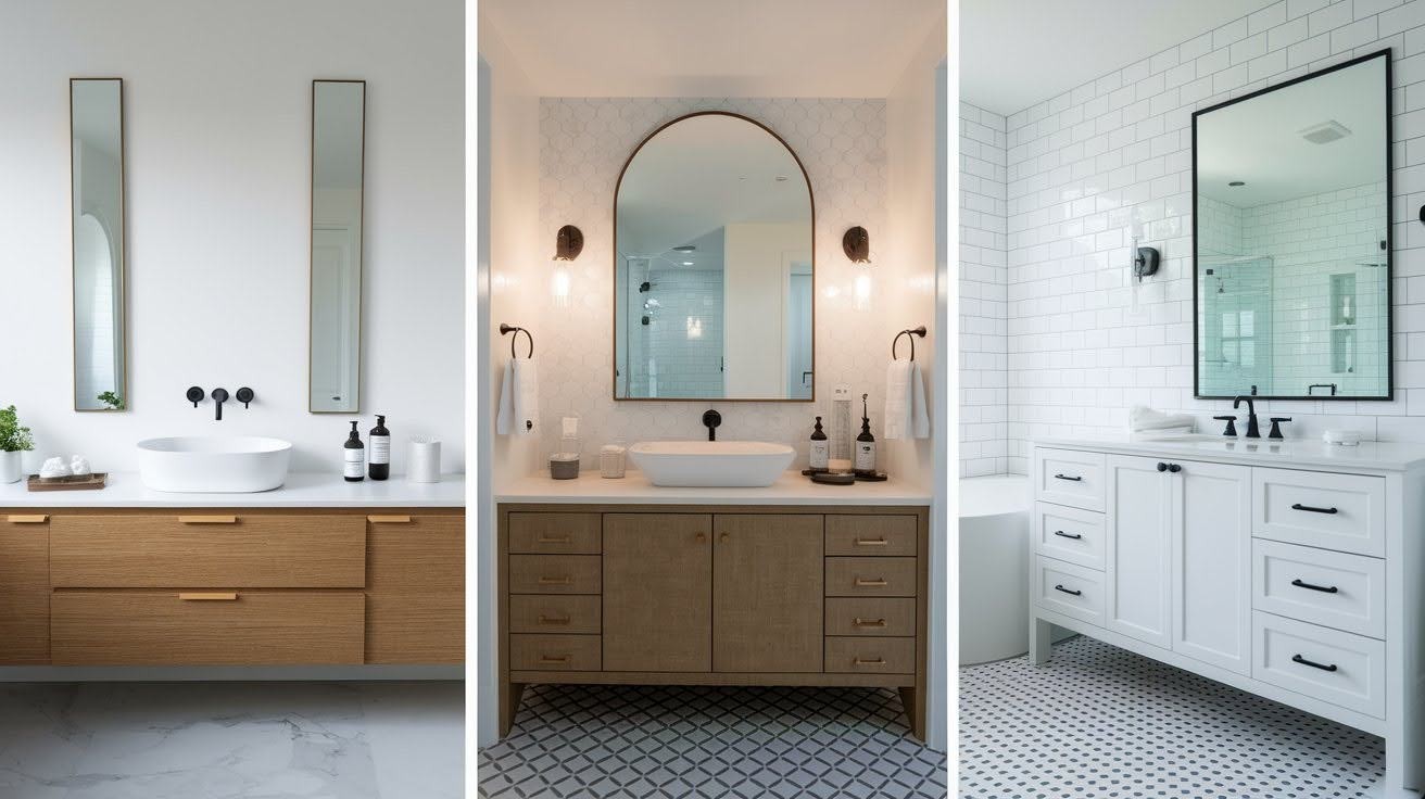 Types of Bathroom Vanities by Sink Style