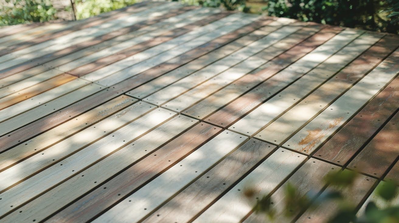 Uncapped Composite Decking
