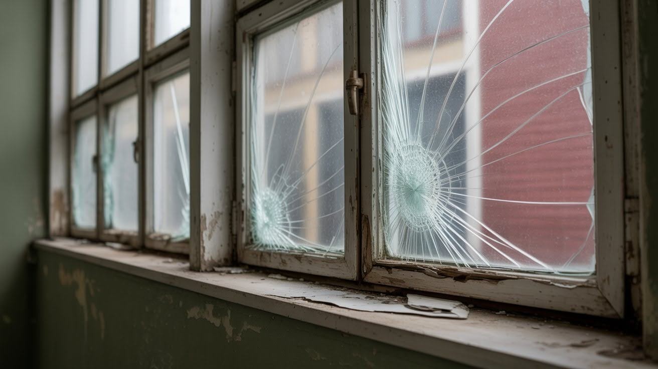 Visible Damage to the Frame or Glass