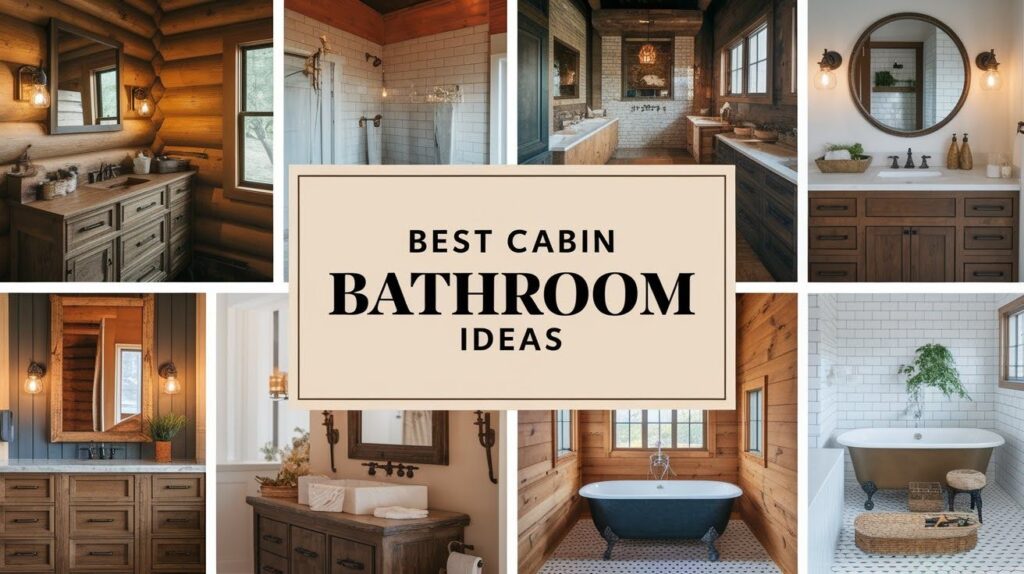 What Are the Best Cabin Bathroom Ideas
