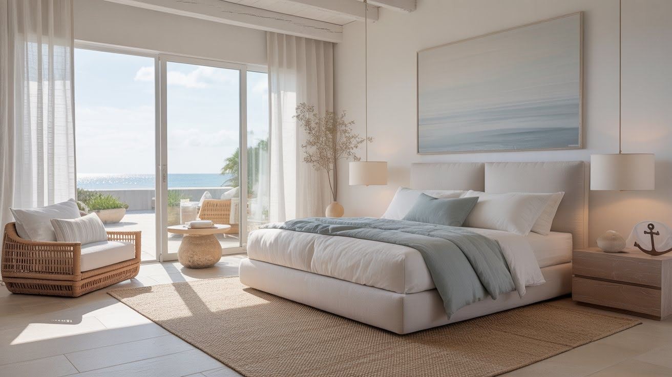 What Is Modern Coastal Bedroom Style