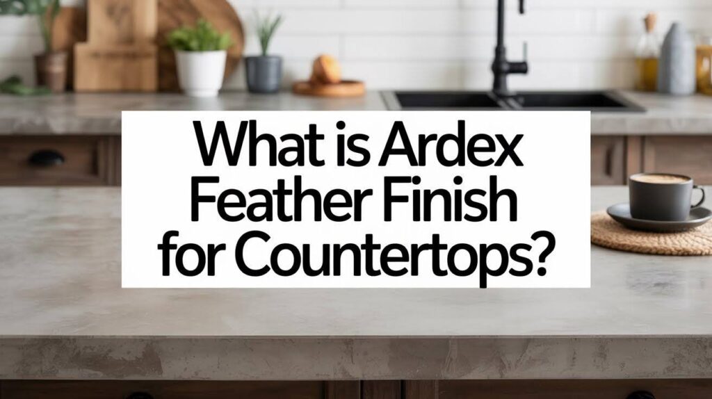 What is Ardex Feather Finish for Countertops