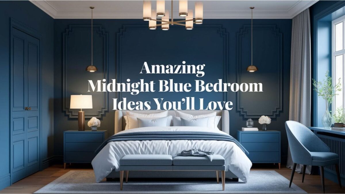 21 Amazing Midnight Blue Bedroom Ideas You’ll Love - WillyHomes
